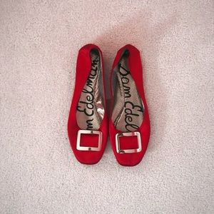 Sam Edelman red flats, size 9.5